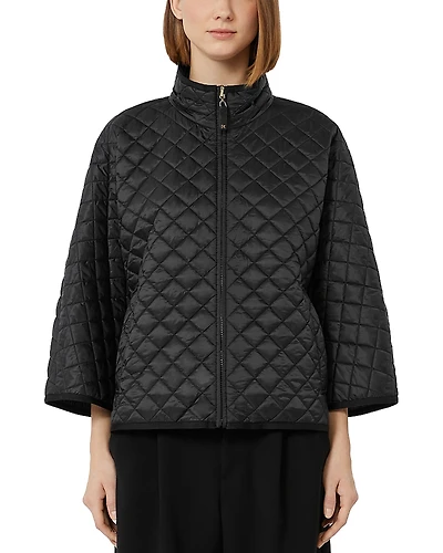 Max Mara The Cube Delfina Black Coat