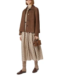 Sesia Antique Rose Silk Dress