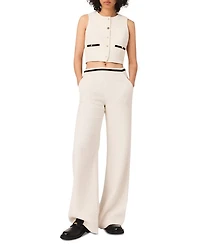 Tweed Effect Trousers