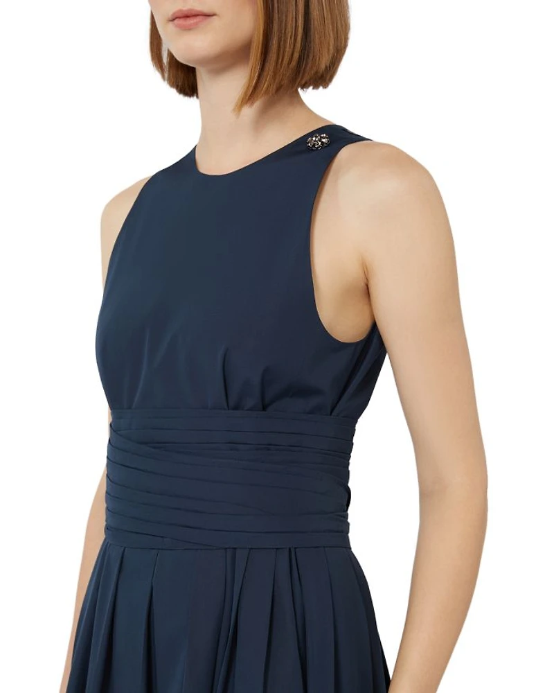 Ussita Ultramarine Cotton Dress