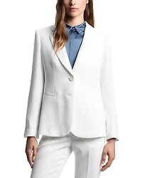 Emporio Armani Wafer Textured Blazer