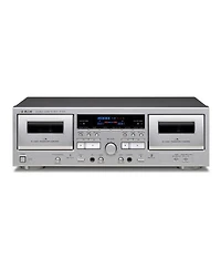 W-1200 Dual Cassette Player & Recorder with Pitch Control, Mic Input, & USB Out