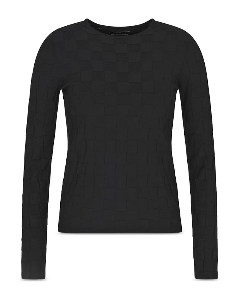 Textured Knit Top