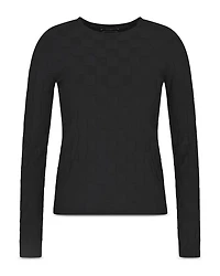 Textured Knit Top