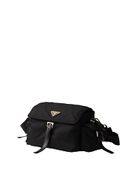 Explore Medium Re-Nylon Shoulder Bag With Flap