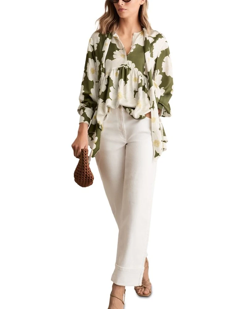 Delilah Floral Swing Top