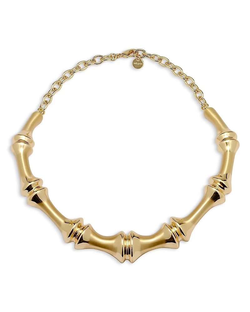 Cult Gaia Bambu Bamboo Statement Choker Necklace, 20.5