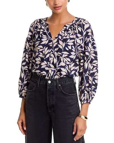 Vasia Vine Print Top