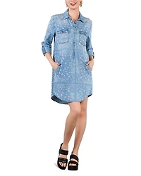 Bandana Shirt Dress
