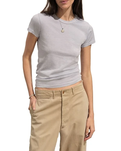 Pima Slim Crewneck Tee