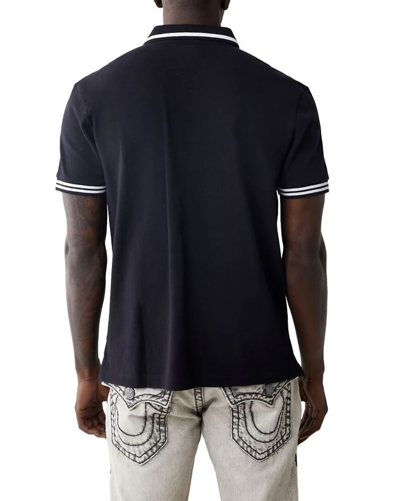 Buddha Face Polo Shirt