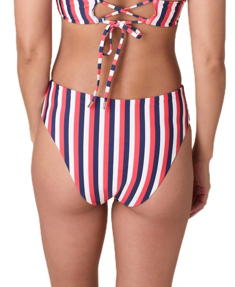 Women's 90s High Waisted Cheeky Bikini Bottom