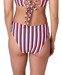 Women's 90s High Waisted Cheeky Bikini Bottom
