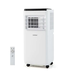 8000 BTU Portable Air Conditioner Cools up to 250 Sq.Ft with Fan & Dehumidifier 5000 BTU(8000BTU ASHRAE)