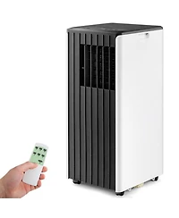 7100 BTU (10000 BTU ASHARE) Portable Air Conditioner 3-in-1 AC Unit w/ Cool Dehum Fan Sleep Mode