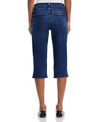 High Rise Cropped Slim Jeans Soho Dark