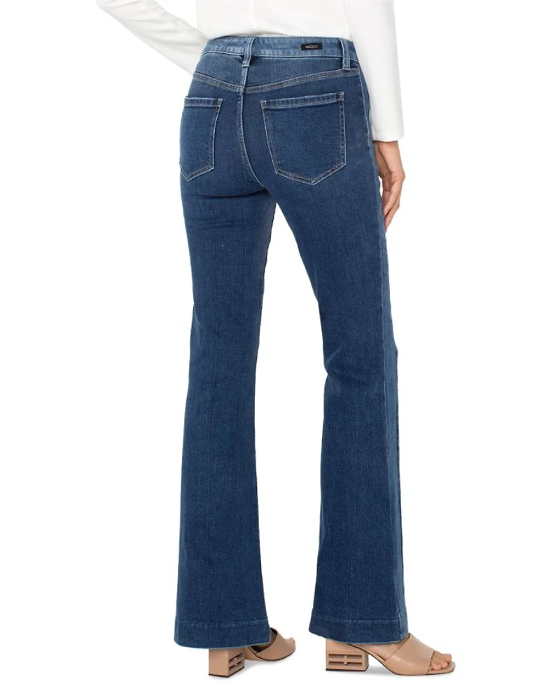 Hannah Mid Rise Flare Leg Jeans  Ridgely