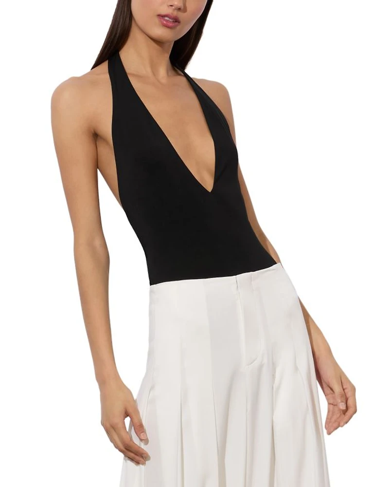 Pippa Deep V Neck Bodysuit