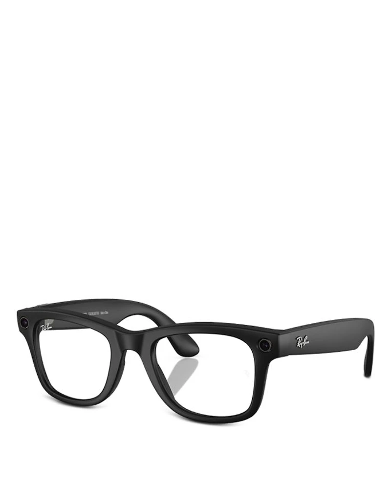 Meta Wayfarer Square AI Glasses, 50mm