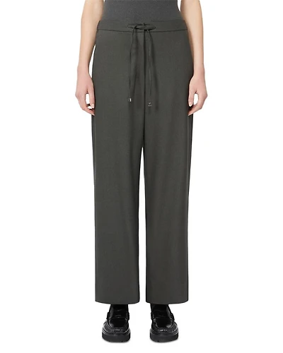 Floria Wool Stretch Flannel Pants