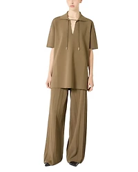 Lama Wide Leg Knit Pants