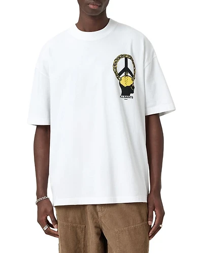Oversized Screwed Logo Graphic Tee