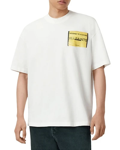 Oversized Violation Logo Graphic Tee