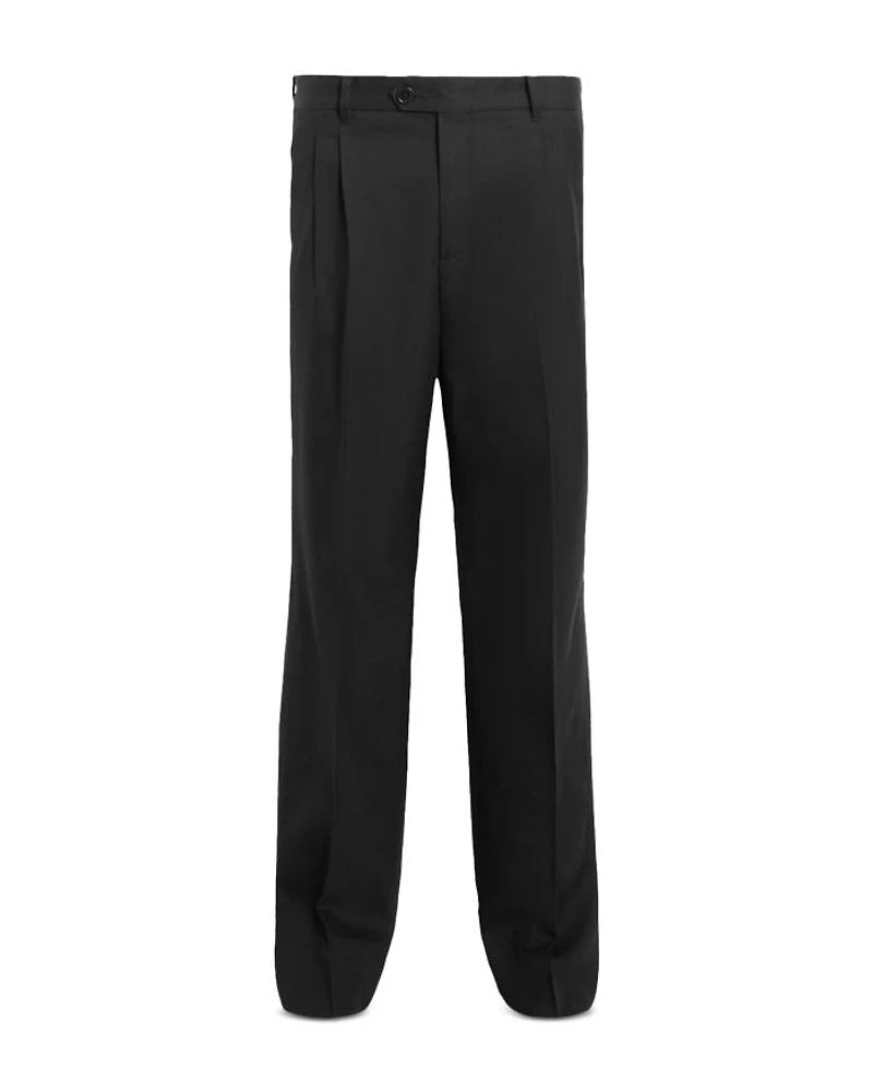 Tallis Pleated Straight Fit Pants