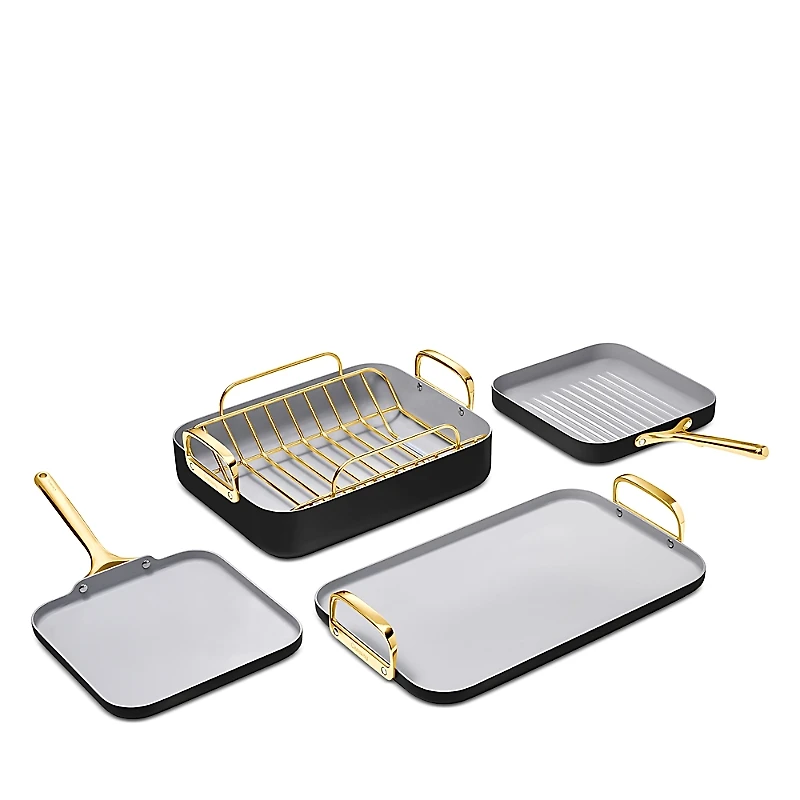 Caraway Iconics 5 Piece Squareware Cookware Set