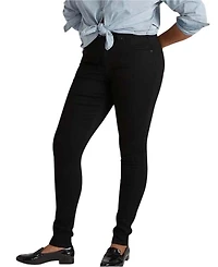 Women's Plus Seine High Rise Skinny Jeans 27 Black Wash
