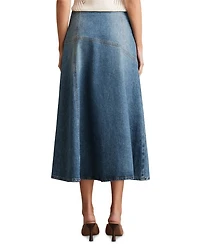 Fee Denim Midi Skirt