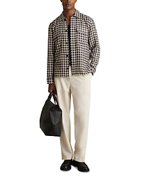 Regular Fit Textured Check Shirt