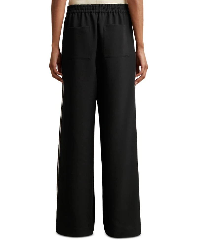 Side Stripe Wide Leg Pants