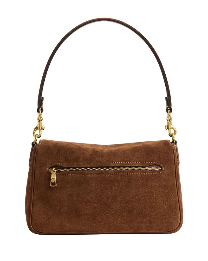 Soft Tabby Small Suede Shoulder Bag