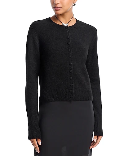 Aqua Crewneck Cardigan