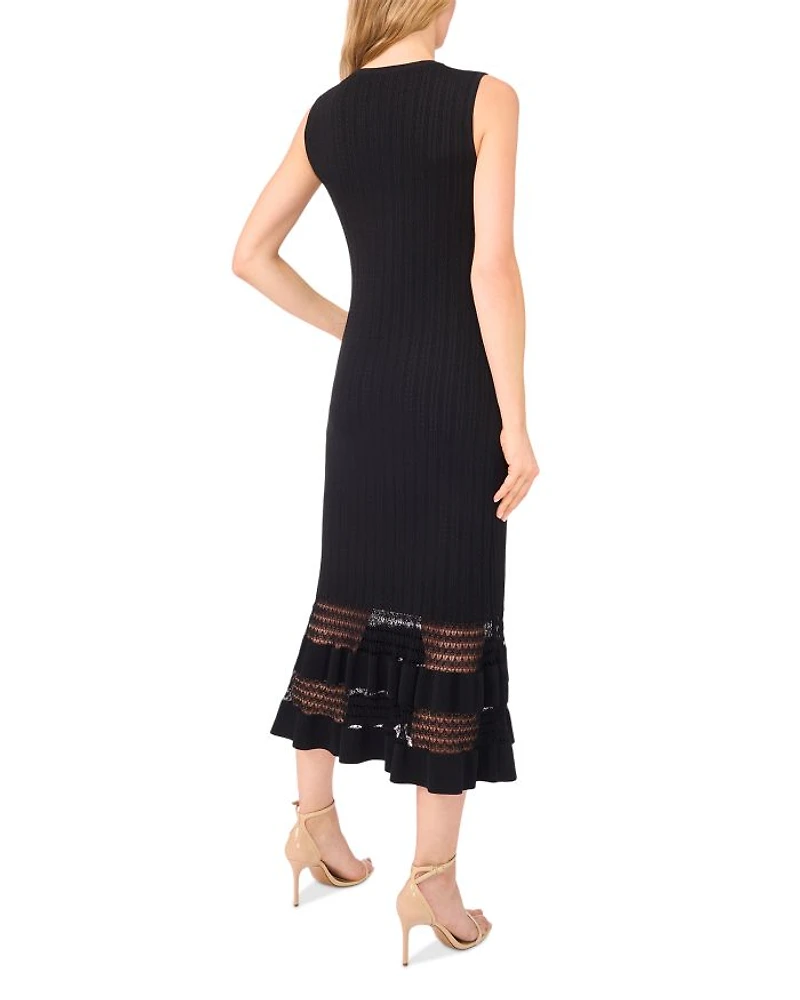Round Neck Sleeve Dress