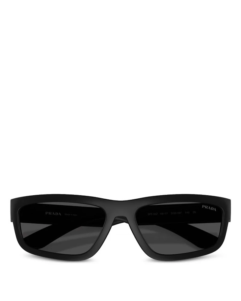 Linea Rossa Rectangle Sunglasses, 59mm