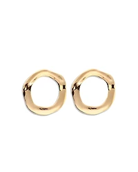 Ettika Open Circle Drop Earrings