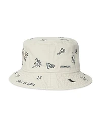 New Era x Zadig Tattoo Embroidered Bucket Hat