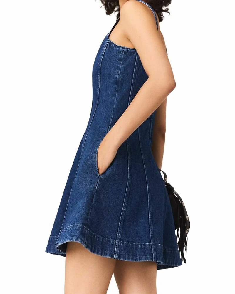 Robolini Babydoll Denim Dress