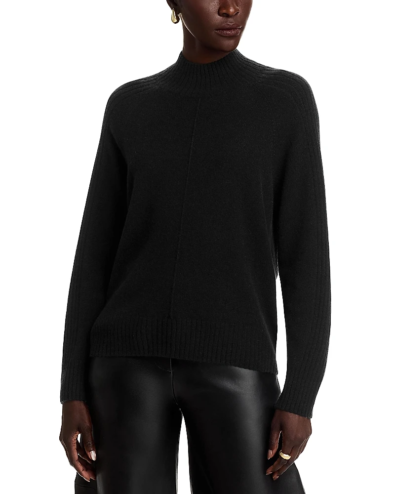 C by Bloomingdale's Cashmere Mock Neck Sweater - Exclusive
