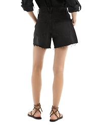 Ellis Mid Rise Denim Shorts