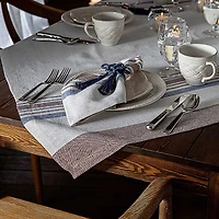 Juliska Danish Stripe Tablecloth, 52 Square