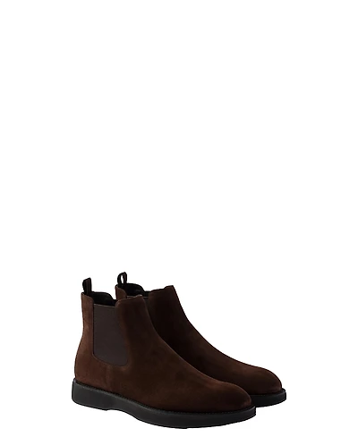 Prada Men's Suede Chelsea Boots