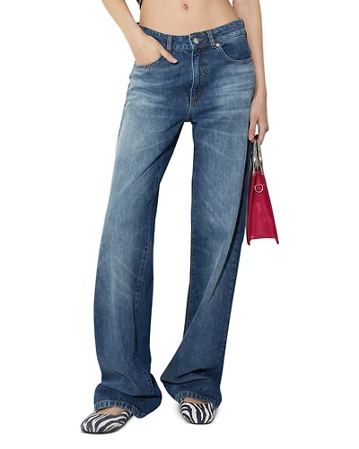 Straight Jeans Navy