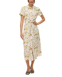 Vero Moda Short Sleeve Midi Shirt Dress