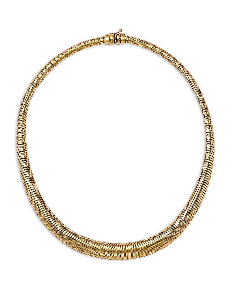 Bloomingdale's Fine Collection Graduated Tubogas Necklace
