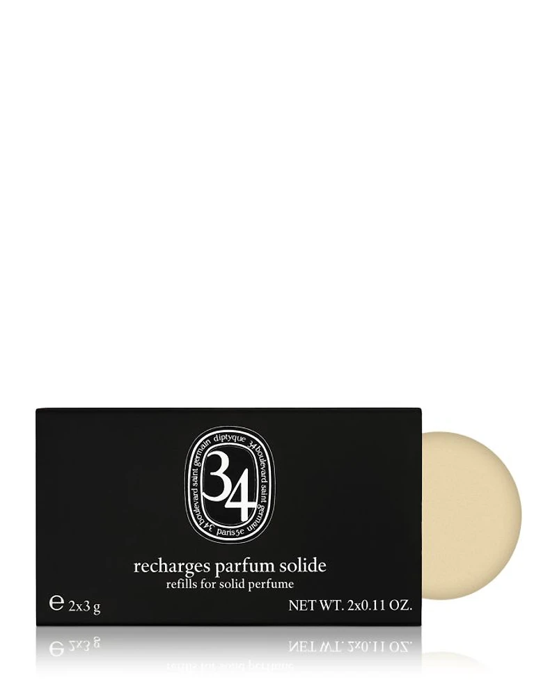 34 Boulevard Saint Germain Solid Perfume Refills