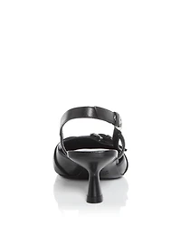 Women's Supermoto Slingback Pumps