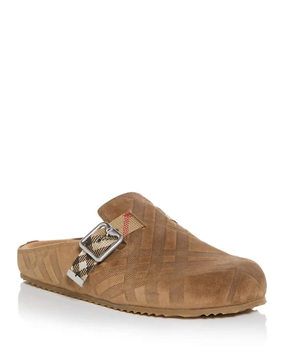 Men's Urchin Check Clogs